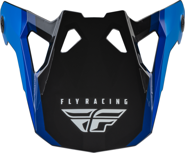 Formula Cp Rush Helmet Visor Black/Blue/White Md 2x