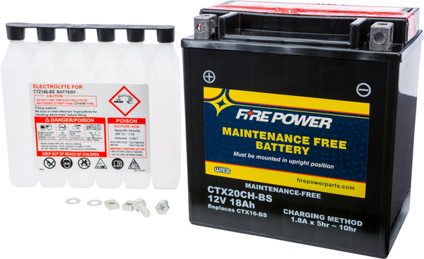 Battery Ctx20ch Bs Maintenance Free