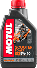 MOTUL 105958 Scooter 4T 5W40 Synthetic Oil - 1 Liter