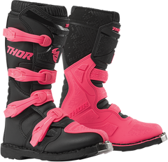 THOR Women's Blitz XP Boots - Black/Pink - Size 5 - 3410-2227