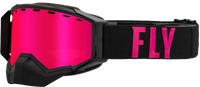 Zone Pro Snow Goggle Blk/Pink W/ Pink Mir/Plrzd Smoke Lens