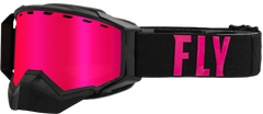 Zone Pro Snow Goggle Blk/Pink W/ Pink Mir/Plrzd Smoke Lens