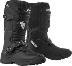 THOR Mini Blitz XP Boots - Black - Size 12 (Part Number: 3411-0540)