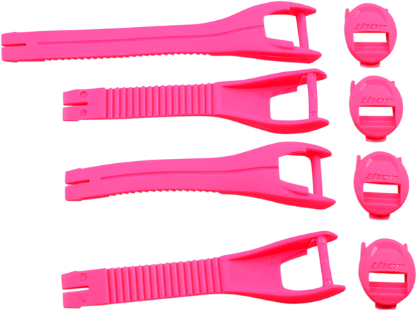 THOR Women's Blitz XP Boot Straps - Pink - Part Number 3430-0857