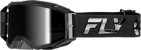 FLY RACING Zone Pro Goggle Black with Smoke Lens - Part Number 37-5192