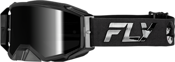 FLY RACING Zone Pro Goggle Black with Smoke Lens - Part Number 37-5192