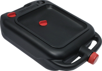 BIKESERVICE Oil Drain Pan - 4L BS8006 for Efficient Oil Changes