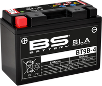 BS BATTERY BT9B-4 (YT) 300642 - Maintenance-Free AGM Battery