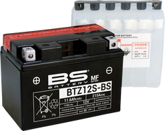 BS BATTERY BTZ12S-BS (YTZ) Maintenance-Free Battery - Part Number 300697