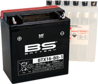 BS BATTERY BTX16-BS-1 (YTX) Maintenance-Free Battery - Part Number 300623