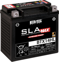 BS BATTERY BTX14HL (YTX) 300882 - Maintenance Free Power Battery