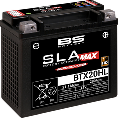 BS BATTERY BTX20HL (YTX) 300883 - Maintenance-Free Motorcycle Battery