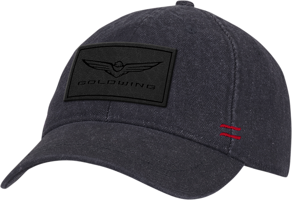 HONDA APPAREL Goldwing Denim Hat - Black NP21A-H2490