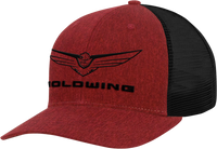 HONDA APPAREL Goldwing Hat - Heather Red/Black NP21A-H2491