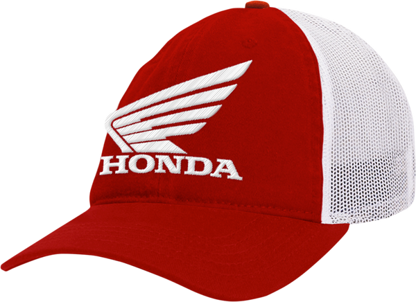 HONDA APPAREL Honda Trucker Hat - Red/White NP21A-H3161