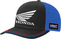 HONDA APPAREL Youth Honda HRC Hat - Black/Royal Blue NP21A-H2492