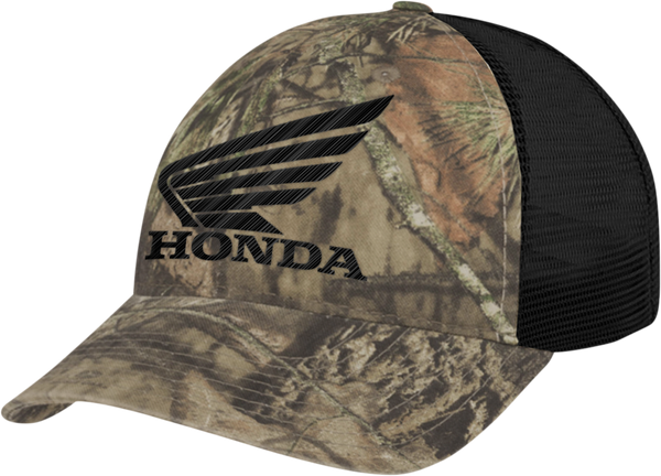 HONDA APPAREL Mossy Oak Camo/Black Hat NP21A-H3168