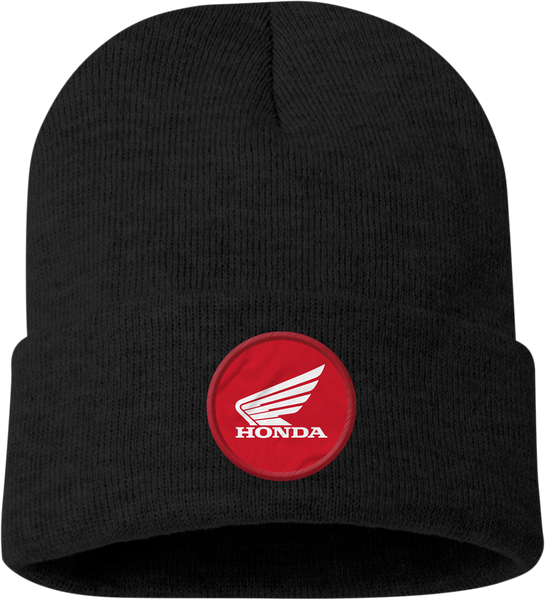 HONDA APPAREL Honda Wing Beanie - Black NP21A-H3171