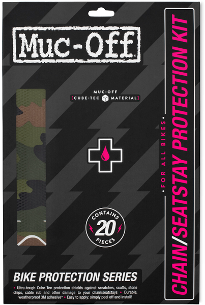 MUC-OFF USA Chainstay Protection Kit - Camo 20320