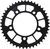 MOOSE RACING Rear Sprocket - 45 Tooth - Honda 1211-1304-45-10