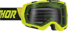 THOR Regiment Goggles - Lime/Black - Smoke 2601-2965