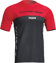 THOR Intense Assist Censis Jersey - Short-Sleeve - Red/Black - Small - 5020-0205