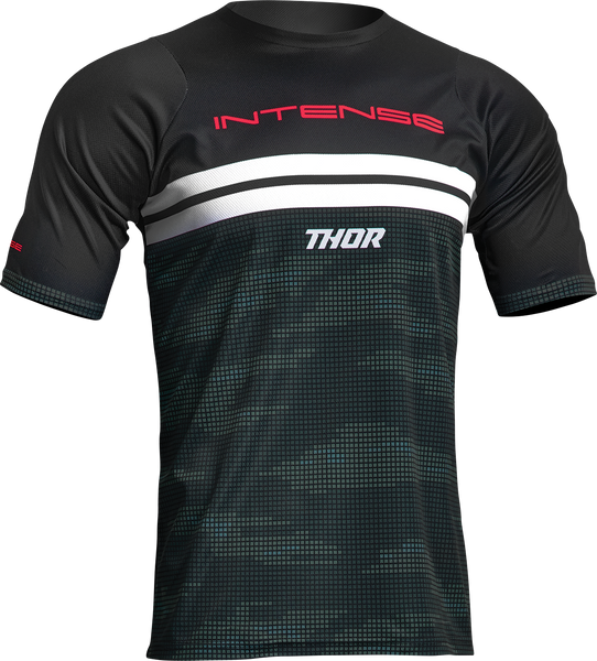 THOR Intense Assist Decoy Jersey - Short-Sleeve - Black/Camo - XL - Part No. 5020-0196