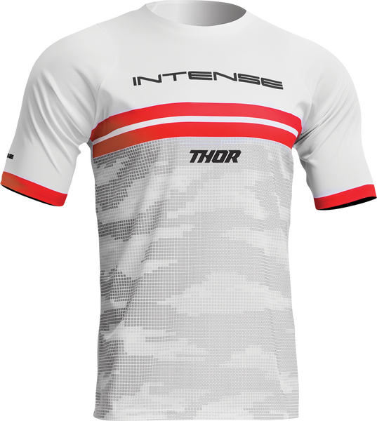 THOR Intense Assist Decoy Jersey - Short-Sleeve - White/Camo - XL - Part Number 5020-0202