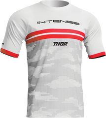 THOR Intense Assist Decoy Jersey - Short-Sleeve - White/Camo - XL - Part Number 5020-0202