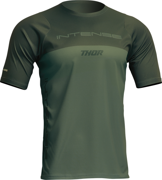 THOR Intense Assist Censis Jersey - Short-Sleeve - Forest Green - 2XL (Part No. 5020-0215)