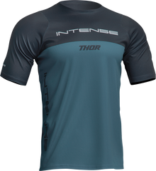 THOR Intense Assist Censis Jersey - Short-Sleeve - Teal/Midnight - Medium 5020-0218