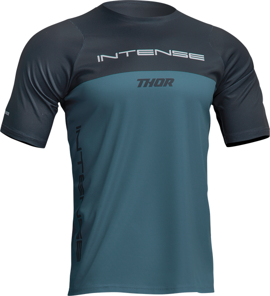 THOR Intense Assist Censis Jersey - Short-Sleeve - Teal/Midnight - XL 5020-0220