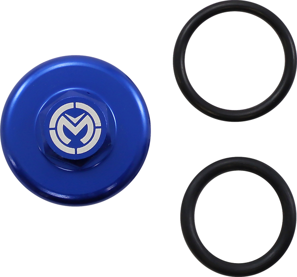 MOOSE RACING Oil Cap - Blue - Part Number T14-6301L