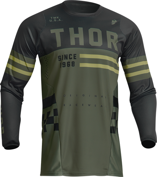 THOR Youth Pulse Combat Jersey - Army - Large (Part Number: 2912-2183)