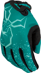 MOOSE RACING Youth SX1* Gloves - Teal - XS 3332-1758