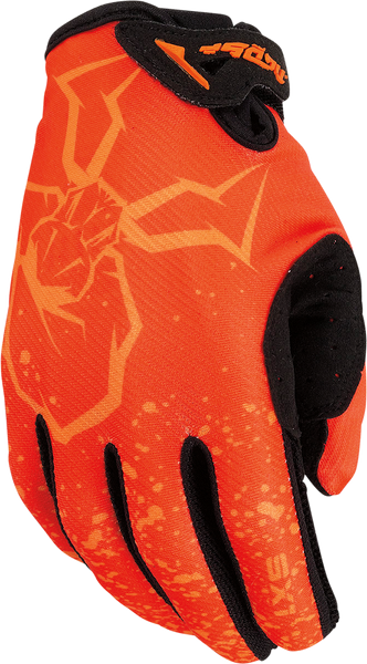 MOOSE RACING Youth SX1* Gloves - Orange - Medium - Part Number 3332-1755