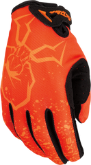 MOOSE RACING Youth SX1* Gloves - Orange - Medium - Part Number 3332-1755