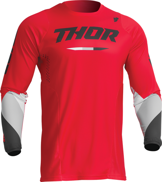 THOR Youth Pulse Tactic Jersey - Red - XS (Part Number: 2912-2204)