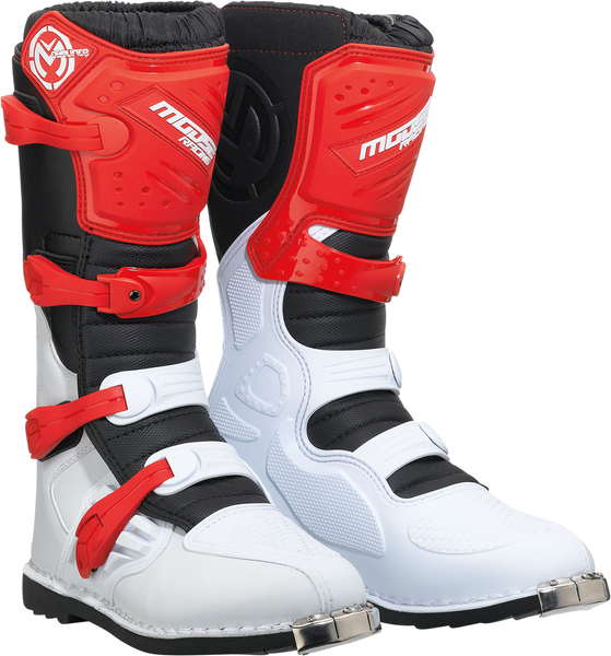 MOOSE RACING Qualifier Boots - Red - Size 7 - Part Number 3410-2590