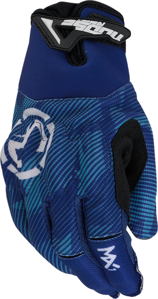 MOOSE RACING MX1* Gloves - Blue - 2XL - Part Number 3330-7373