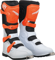 MOOSE RACING Qualifier Boots - Orange - Size 15 (Part Number: 3410-2625)