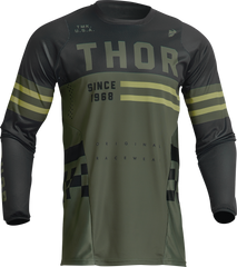 THOR Pulse Combat Jersey - Army - Small - Part Number 2910-7085