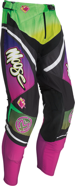 MOOSE RACING Sahara Pants - Purple/Green - Part Number 2901-10414