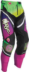 MOOSE RACING Sahara Pants - Purple/Green - Part Number 2901-10414