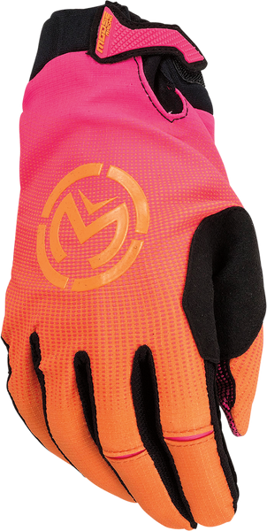 MOOSE RACING SX1* Gloves - Pink/Orange - XL 3330-7330