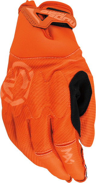 MOOSE RACING MX1* Gloves - Orange - Large - Part Number 3330-7365