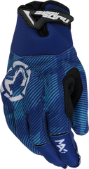 MOOSE RACING MX1* Gloves - Blue - Large (Part Number: 3330-7371)