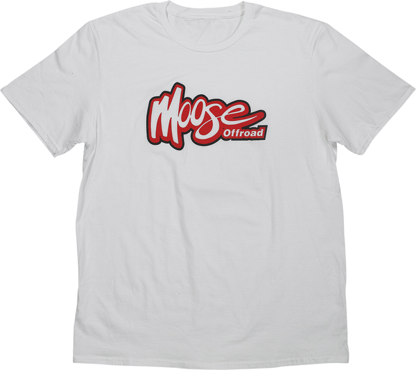 MOOSE RACING Offroad T-Shirt - White - Large 3030-22750