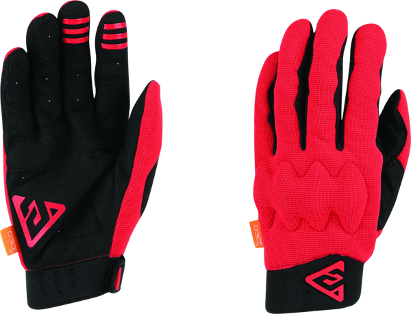 Answer Paragon Gloves Red/Black - Medium