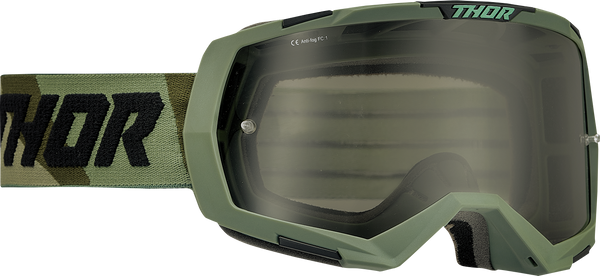 THOR Regiment Goggles - Camo/Black - Smoke 2601-2966